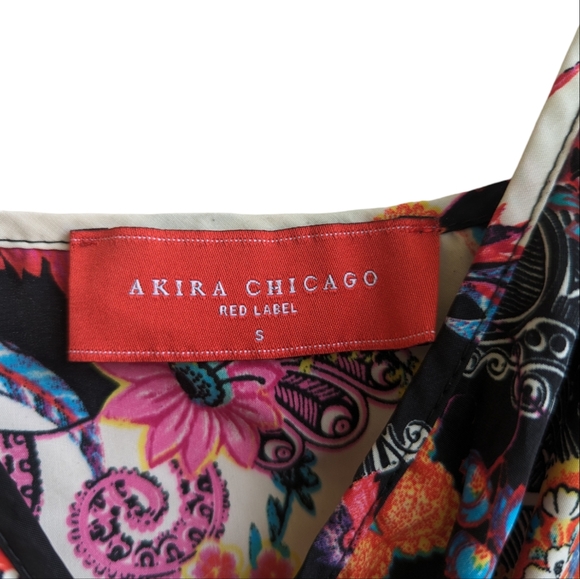 Akira Chigao Red Label Paisley Romper - Picture 3 of 7